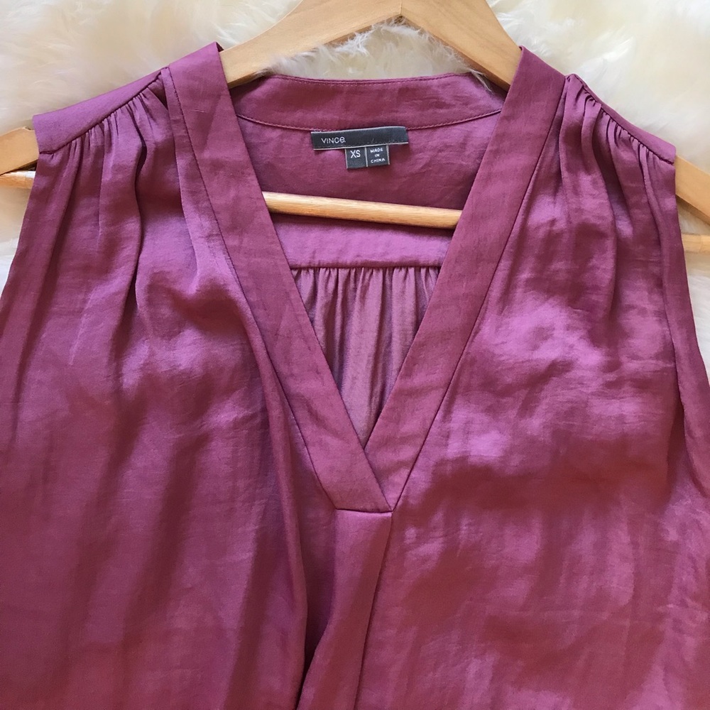 Vince Xs Mauve Color Shell Nwot - image 7